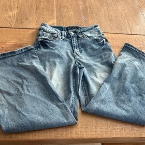 Women's Classic Blue Straight Leg Jeans